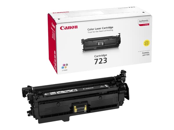 Canon 723Y tonerpatron 1 stykker Original Gult