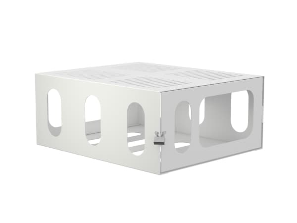 Multibrackets M Projector Mount HD cage - Hölje - Antistöld - för projektor - låsbar - massivt stål - vit