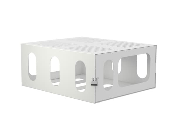 Multibrackets M Projector Mount HD cage - Hölje - Antistöld - för projektor - låsbar - massivt stål - vit
