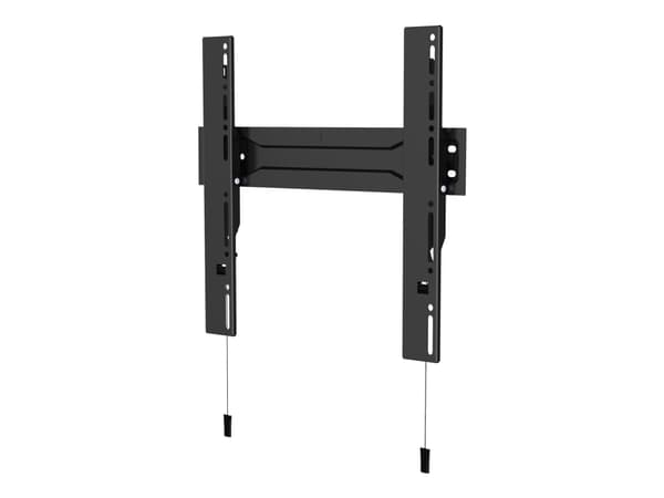 Multibrackets M VESA Wallmount Super Slim Tilt 400 MAX - Brakett - for flatpanel - plastikk, stål - skifersvart - skjermstørrelse: 32"-55" - veggmont