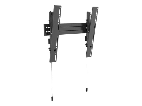 Multibrackets M VESA Wallmount Super Slim Tilt 400 MAX - Brakett - for flatpanel - plastikk, stål - skifersvart - skjermstørrelse: 32"-55" - veggmont