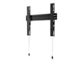 Miniatyrbilde 1 av 5: Multibrackets M VESA Wallmount Super Slim Tilt 400 MAX - Brakett - for flatpanel - plastikk, stål - skifersvart - skjermstørrelse: 32"-55" - veggmont