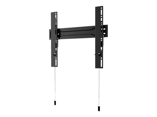 Multibrackets M VESA Wallmount Super Slim Tilt 400 MAX - Brakett - for flatpanel - plastikk, stål - skifersvart - skjermstørrelse: 32"-55" - veggmont Sort