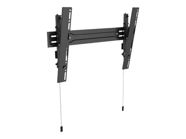 Multibrackets M VESA Wallmount Super Slim Tilt 600 MAX - Konsol - för platt panel - plast, stål - skiffersvart - skärmstorlek: 32"-70" - väggmonterba