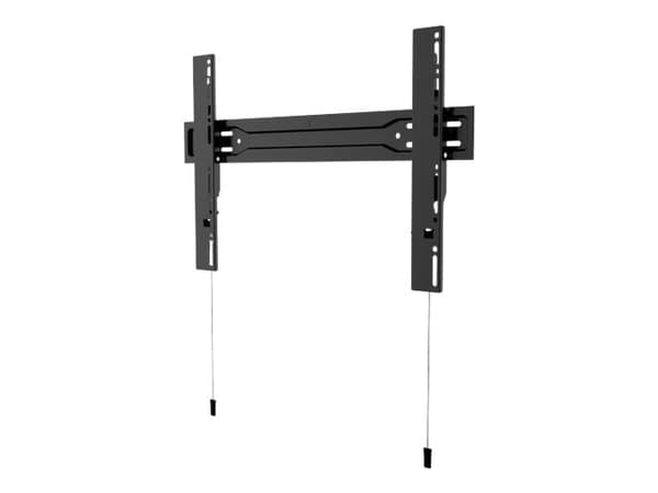 Multibrackets M VESA Wallmount Super Slim Tilt 600 MAX - Konsol - för platt panel - plast, stål - skiffersvart - skärmstorlek: 32"-70" - väggmonterba Svart