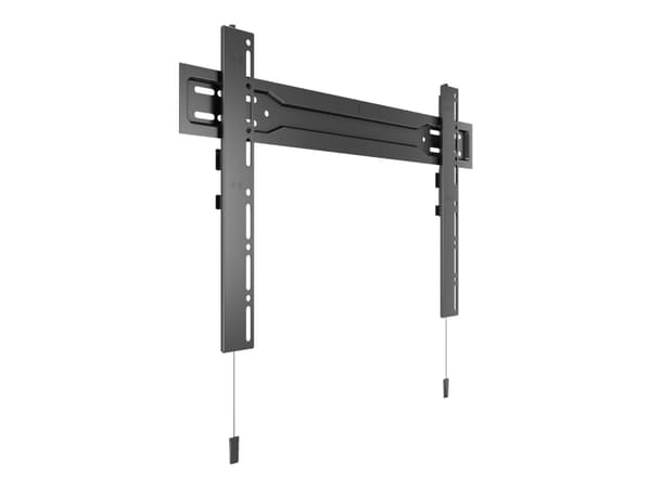 Multibrackets M VESA Wallmount Super Slim Fixed 600 MAX - Konsol - för platt panel - plast, stål - skiffersvart - skärmstorlek: 32"-70" - väggmonterb