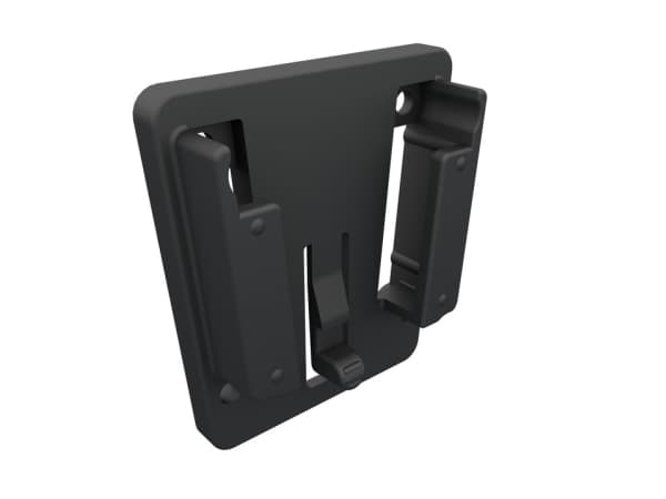 Multibrackets M VESA Deskmount Officeline 50 Quick Release - Monteringskomponent (monteringsplate) - for LCD-skjerm - svart - monteringsgrensesnitt: