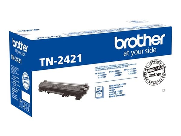 Brother TN-2421 tonerpatron 1 stykker Original Sort