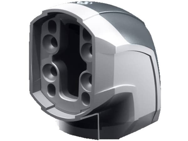 Rittal CP 6206.600 Vinkeladapteri Alumiini, Muovi Gråhvid (RAL 7035) 1 stk