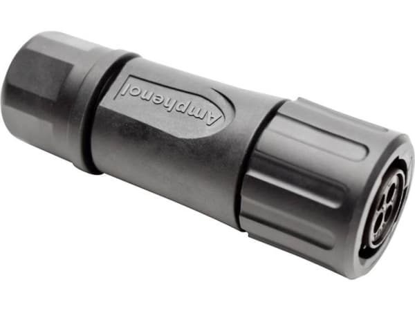 Amphenol RTS 6BS 10N 2S03 Rundstik Kobling, lige Samlet poltal: 4 Serie (rundstikforbindelse): Ecomate Aquarius 1 stk