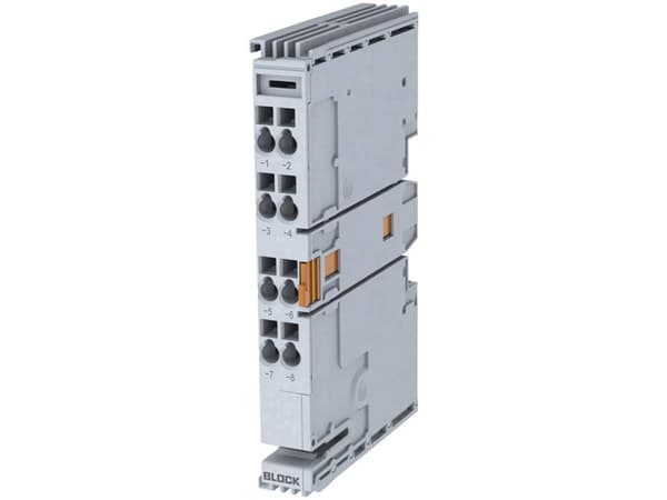 Block EB-GND8 Potentialsamleklemme 8 x 10 A EB-GND8