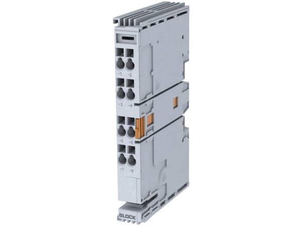 Block EB-GND8 Potentialsamleklemme 8 x 10 A EB-GND8
