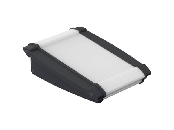 Bopla ALU-TOPLINE ATPH 1850-100 Pult-kabinet (L x B x H) 100 x 181 x 53 mm Aluminium, ABS Grafitgrå (RAL 7024), Natur 1 stk