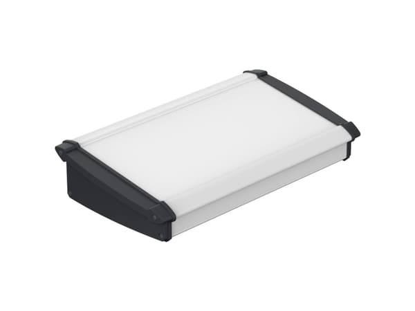 Bopla ALU-TOPLINE ATPH 1865-300 Pult-kabinet (L x B x H) 300 x 181 x 68 mm Aluminium, ABS Grafitgrå (RAL 7024), Natur 1 stk