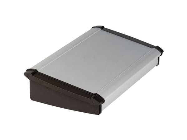 Bopla ALU-TOPLINE ATPH 1865-300 Pult-kabinet (L x B x H) 300 x 181 x 68 mm Aluminium, ABS Grafitgrå (RAL 7024), Natur 1 stk