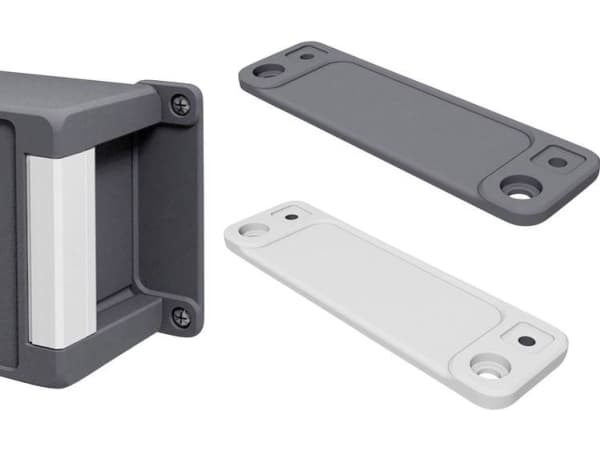 Bopla BA WL 17 7035 Vægbeslag (L x B x H) 173 x 40 x 8 mm Aluminium Grafitgrå (RAL 7024) 2 stk