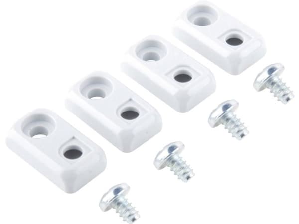 Bopla B WL 7035 Vægbeslag #####Polycarbonat V0 Gråhvid (RAL 7035) 4 stk