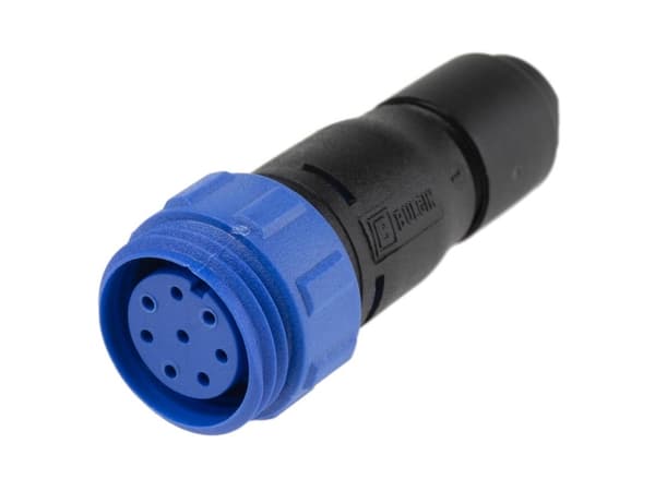 Bulgin PX0411/08S/6065 Rund kontakt Kontakt, rak Serie (rund kontakt): PX04 Totalt antal poler: 8 1 st