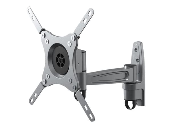 Multibrackets M VESA Flexarm 360 II - Monteringssett (leddarm, adapterplate, veggmontering) - for flatpanel - sølv - skjermstørrelse: 15"-40" - veggm