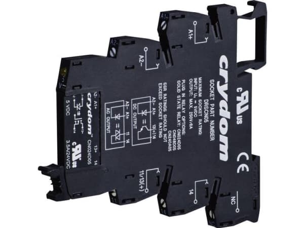 Crydom Semiconductor relä DRA-CN240A05 2 A Omkopplingsspänning (max.): 280 V/AC Omkoppling vid nollspänning 1 st