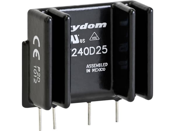 Crydom Halvlederrelæ PFE380D25 25 A Koblingsspænding (max.): 530 V/AC Vekslende ved nulspænding 1 stk