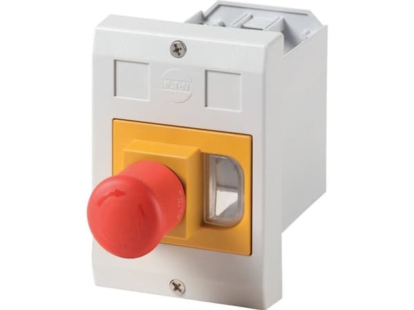 Eaton E-PKZ01-PVT, Dørlås, Rød, Hvit, Gult, Plastikk, IP65, -25 - 40 °C, 85 mm