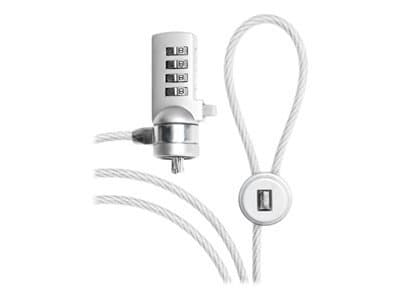 Multibrackets M Security Cable - Sikkerhetskabellås - sølv - 1.8 m