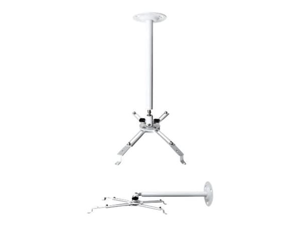 Multibrackets 1011, Seinä/katto, 10 kg, Valkoinen, 360°, -30 - 30°, 43 cm
