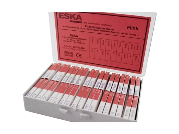 ESKA E3520800 Finn lock assortment (Ø x L) 5 mm x 20 mm Quick - Sisältö 360 osaa