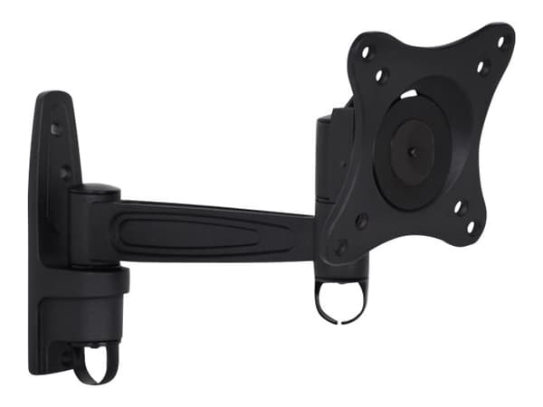 Multibrackets M VESA Flexarm 360 II - Monteringssats (vridbar arm, adapterplatta, väggfäste) - för platt panel - metall - svart - skärmstorlek: 15"-4