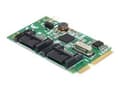 Pikkukuva 1 / 5: DeLOCK 95233, Mini PCI Express, SATA, Asmedia ASM1061, 6 Gbit/s, Windows XP/Vista/Vista-64/7/7-64, Linux 2.6