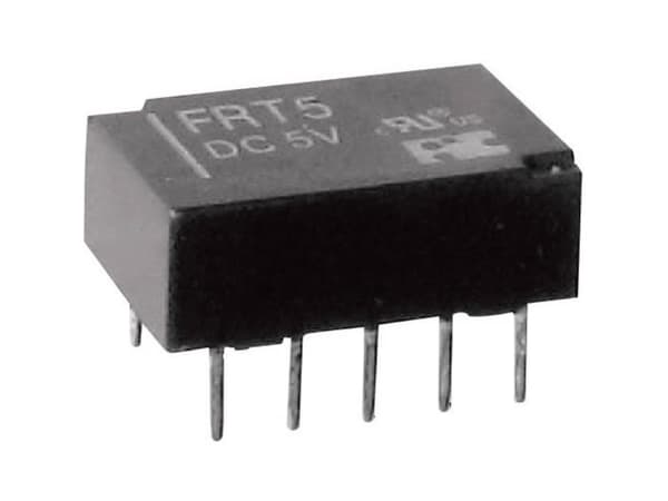 FiC FRT5-DC05V Tulostusrele 5 V/DC 1 A 2 x vaihtokytkin 1 kpl