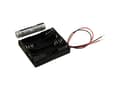 Miniatyrbilde 2 av 2: Hammond Electronics BH4AAAW Batteriholder 4 x AAA Plastic Sort 1 stk