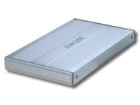 Aixcase AIX-SUB2S - Drevkabinett - 2.5" - SATA 3Gb/s - USB 2.0 - sølv