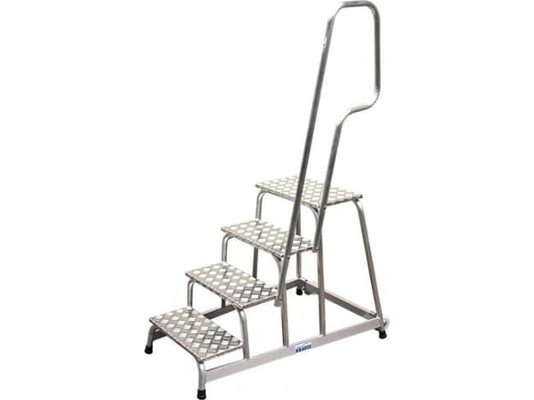 Krause 805096 Aluminium Monteringspall Mobil Arbetshöjd (max.): 2,80 m Silver 13,5 kg