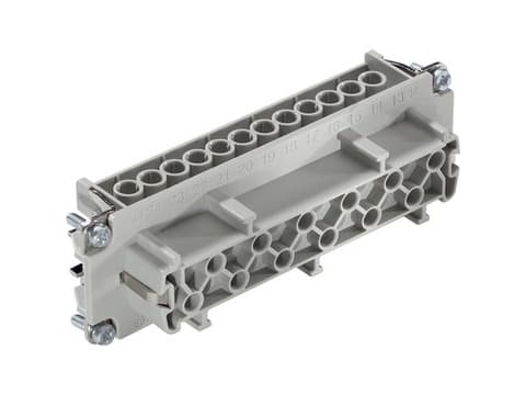 Lapp EPIC H-BE 24 BS, Skruv, Jämn, Silver, 0.5 - 2.5 mm ², 2 mO, 6 kV