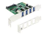 PCI EXPRESS-KORT > 4 X USB 3.0