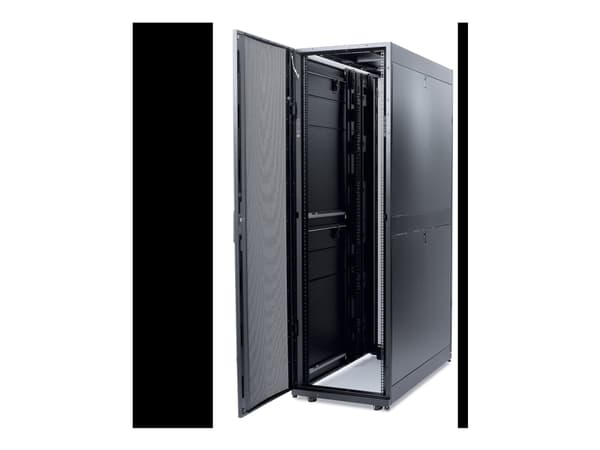 APC NetShelter SX Enclosure with Roof and Sides - Rack - svart - 42U - 19"