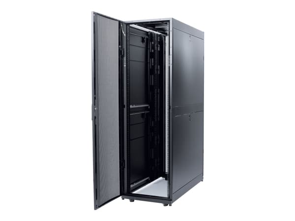 APC NetShelter SX Enclosure with Roof and Sides - Rack - svart - 42U - 19"