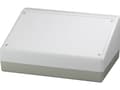 Miniatyrbilde 1 av 2: OKW AS054486 Pult-kabinet (B x H x T) 220 x 100 x 156 mm ABS, Aluminium Aluminium (anodiseret) 1 stk