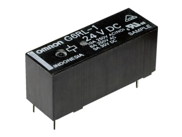 Omron G6RL-14-ASI 5 VDC Printrelä 5 V/DC 10 A 1 x växelkontakt 1 st