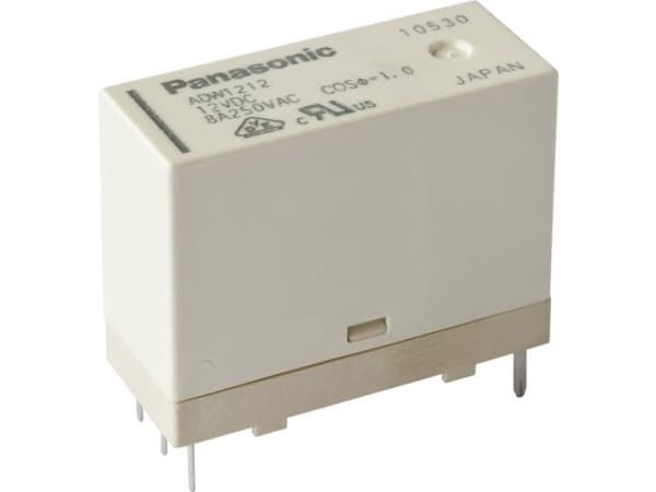 Panasonic ADW1205HLW Print relä 5 V/DC 16 A 1 x gränskontakt 1 st