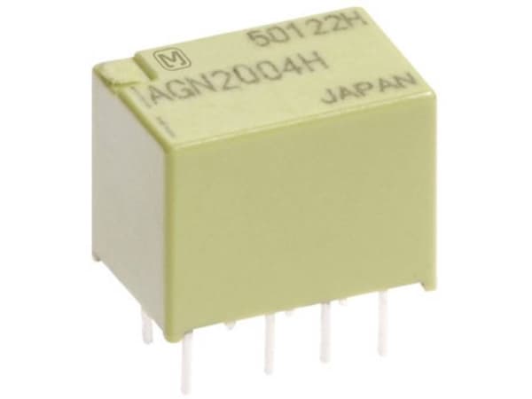 Panasonic AGN20012 Print relä 12 V/DC 1 A 2 x omkopplare 1 st