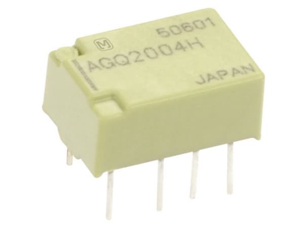 Panasonic AGQ20012 Print relä 12 V/DC 1 A 2 x omkopplare 1 st