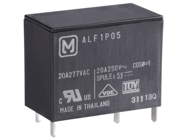 Panasonic ALF1P05 Print relä 5 V/DC 25 A 1 x gränskontakt 1 st