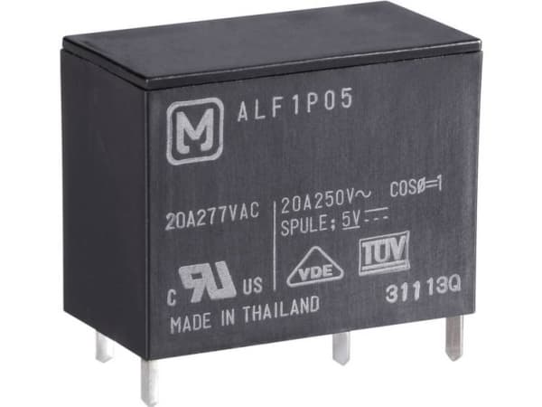 Panasonic ALF1P05 Print relä 5 V/DC 25 A 1 x gränskontakt 1 st