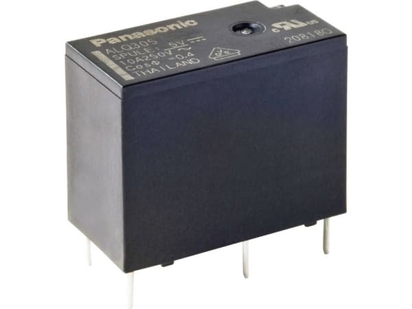 Panasonic ALQ105 Printrelæ 5 V/DC 10 A 1 x skiftekontakt 1 stk