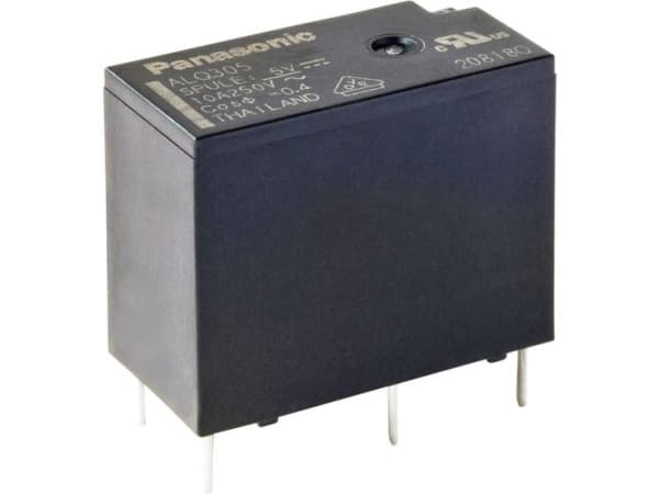 Panasonic ALQ112 Tulostusrele 12 V/DC 10 A 1 x vaihtokosketin 1 kpl 1 kpl