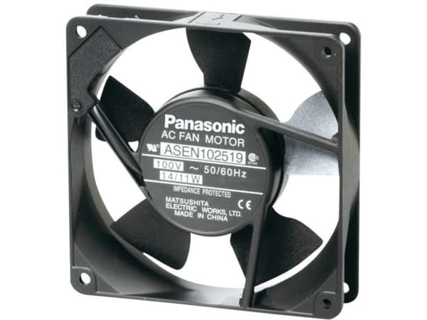 Panasonic Axiallüfter (Industrie) 230 V/AC 120 mü/h (B x K x T) 120 x 120 x 25 mm ASEN10216 (ASEN10216)