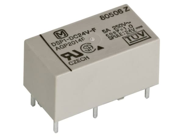 Panasonic DSP1A12 Print relä 12 V/DC 8 A 1 x gränskontakt 1 st